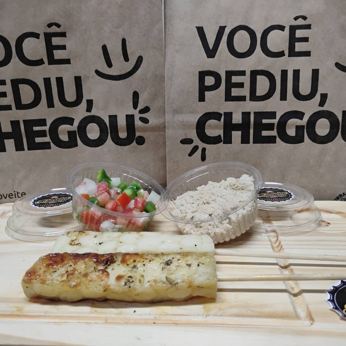 O melhor espeto da região! Queijo Coalho de qualidade e no ponto perfeito!