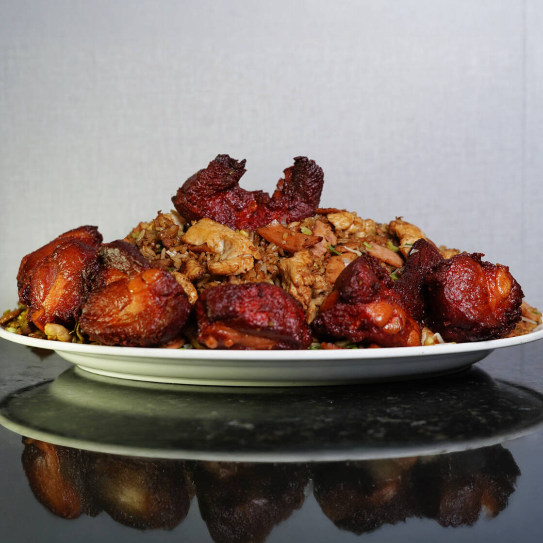 Arroz Chino Mega con Costilla.