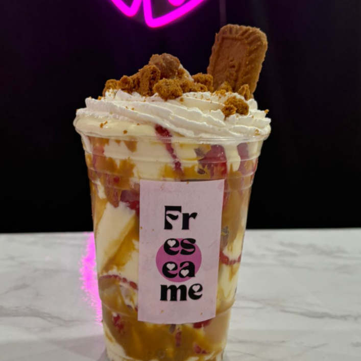 Fresas/Plátano con Crema Lotus