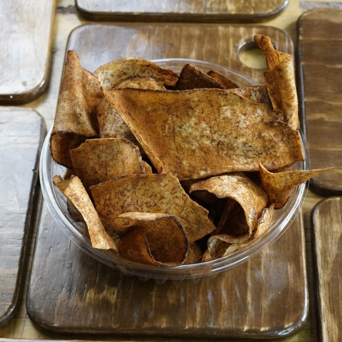 Chips de Taro con Chipotle