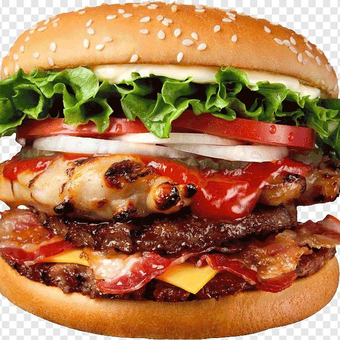 Hamburguesa Mixta (pollo-carne)