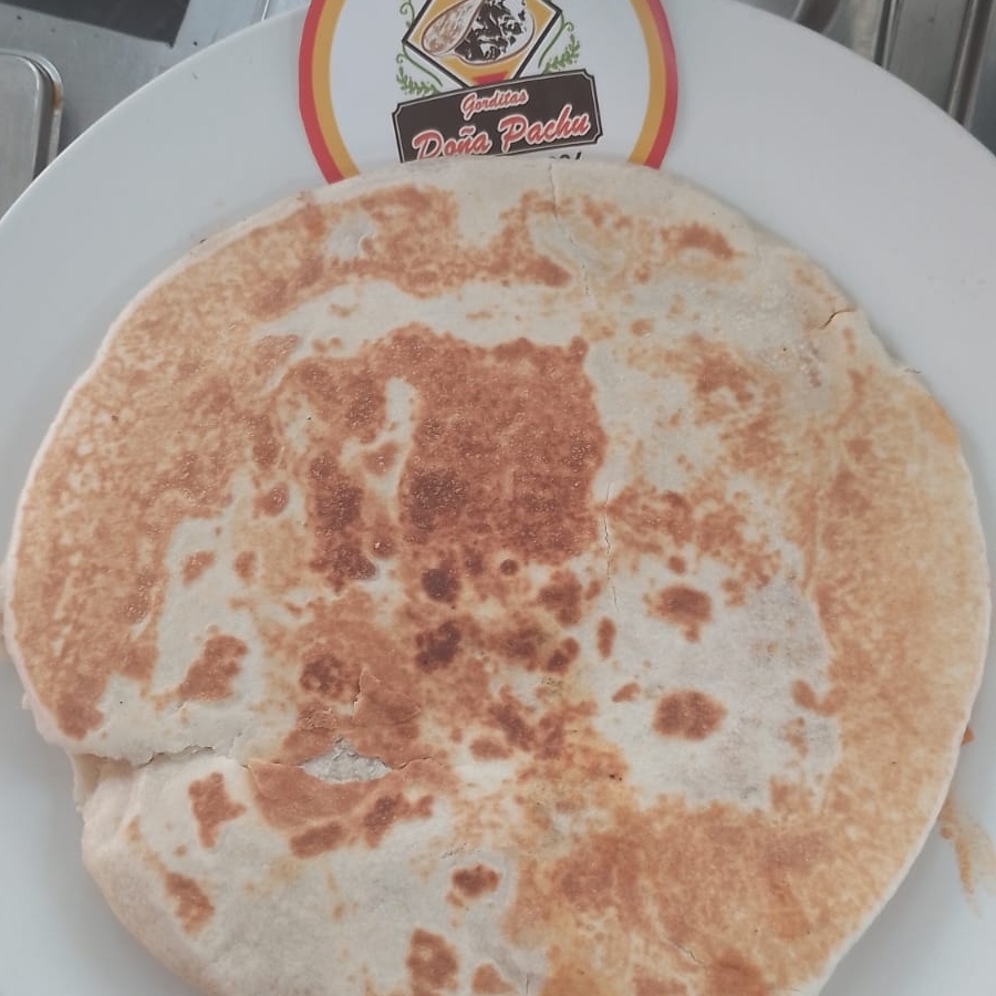 Gordita de Maiz o Harina Guiso Normal