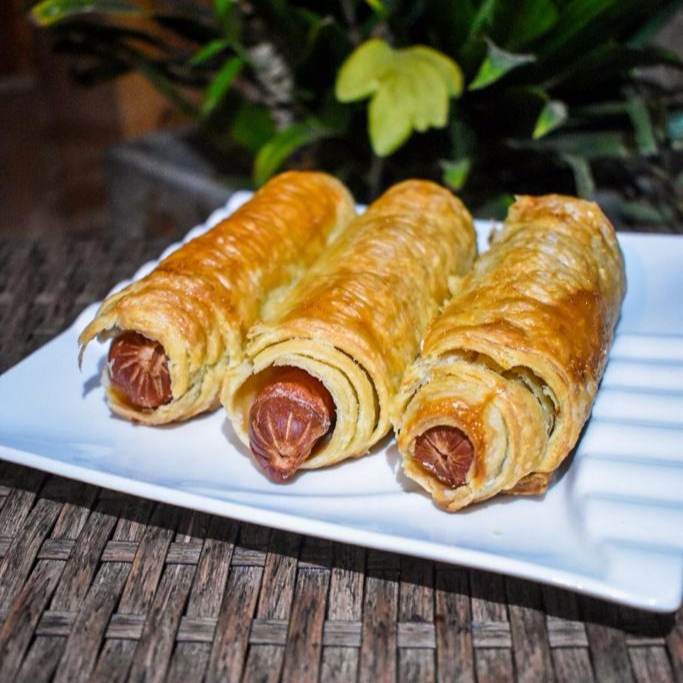 Hot Dog Hojaldrado
