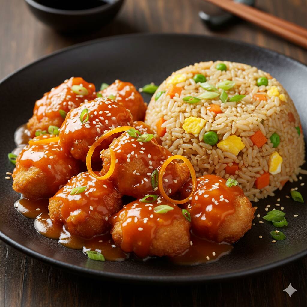Pollo a la Naranja