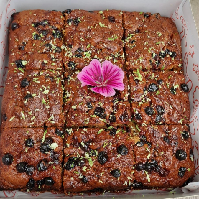 Caja blondie agraz y limón