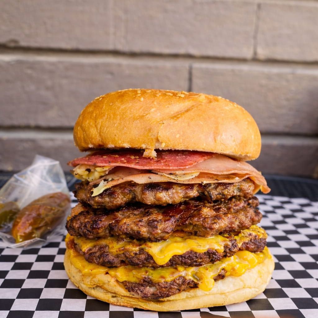 Hamburguesa Especial Triple