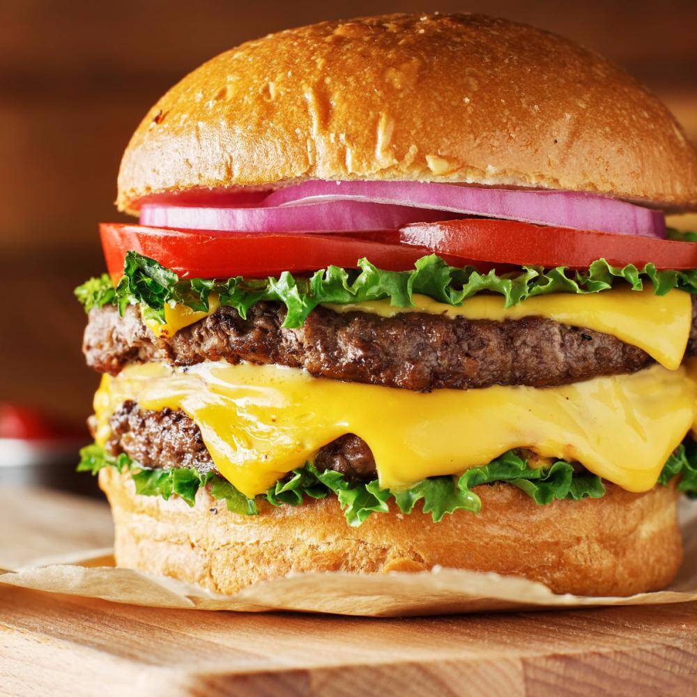 Hamburguesa Doble de Mezquite