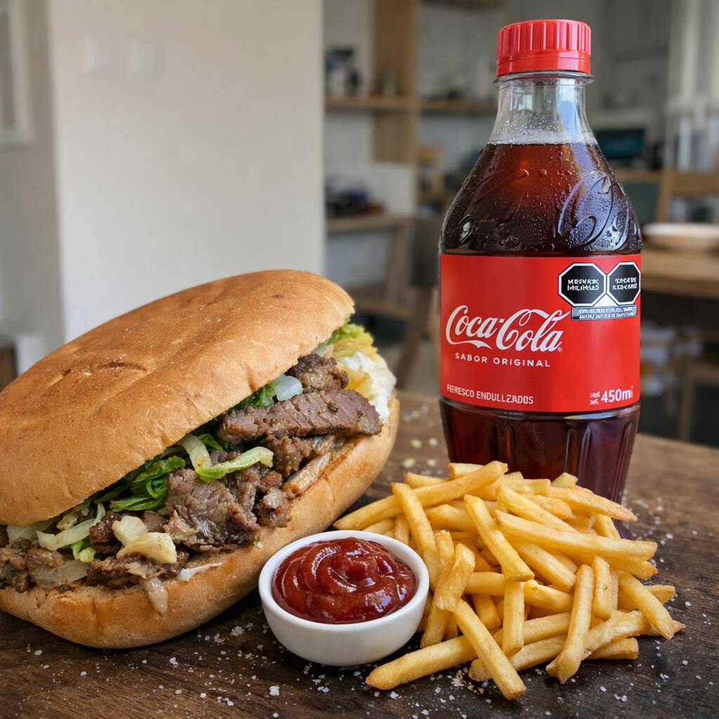 Combo Torta de Asada ¡A Toda Madre!