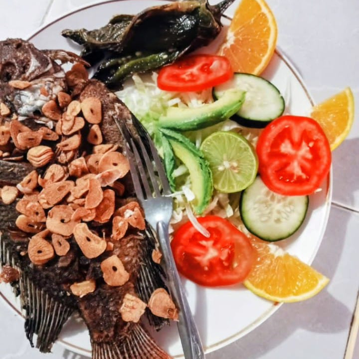 MOJARRA AL MOJO DE AJO