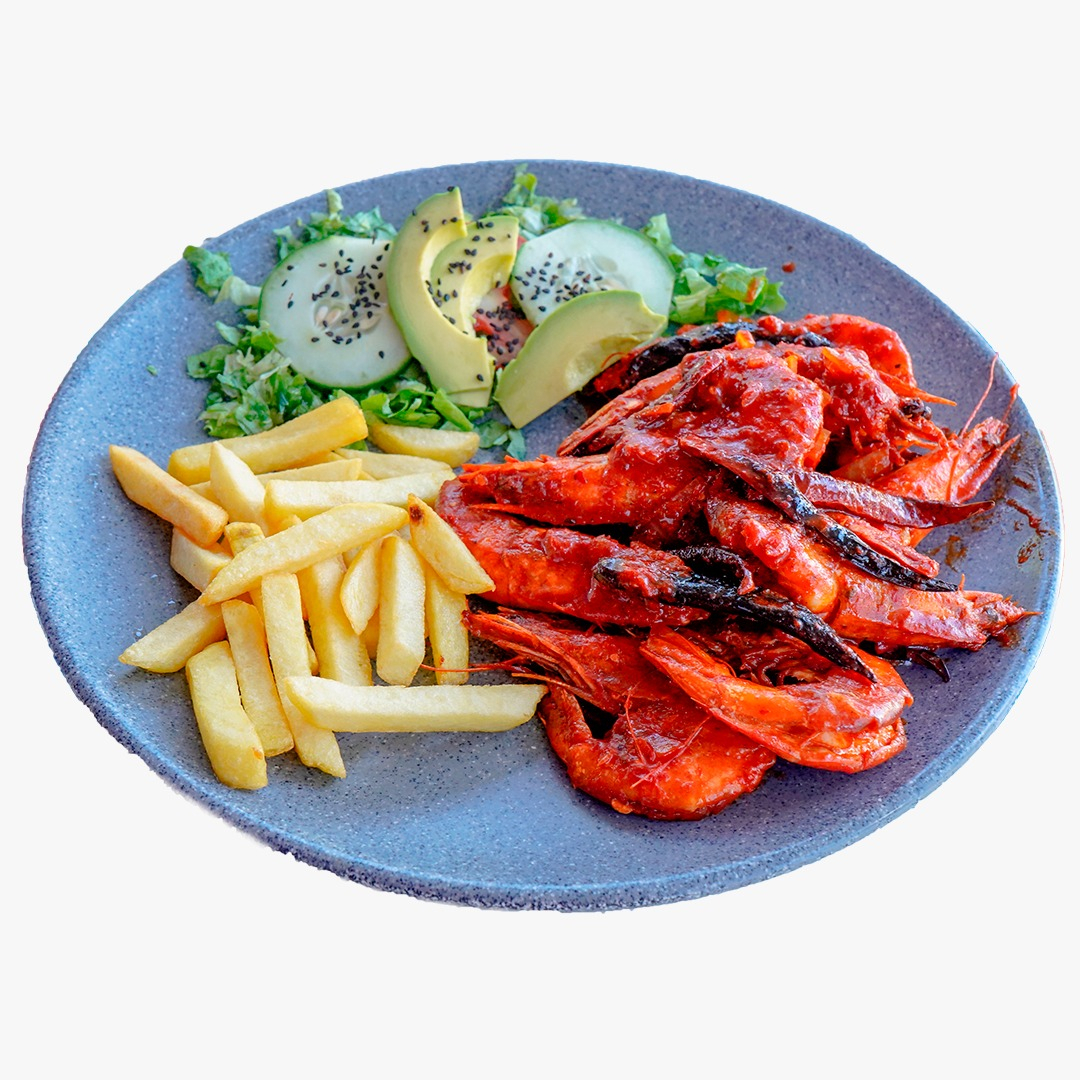 Camarones Zarandeados 8 Pzas