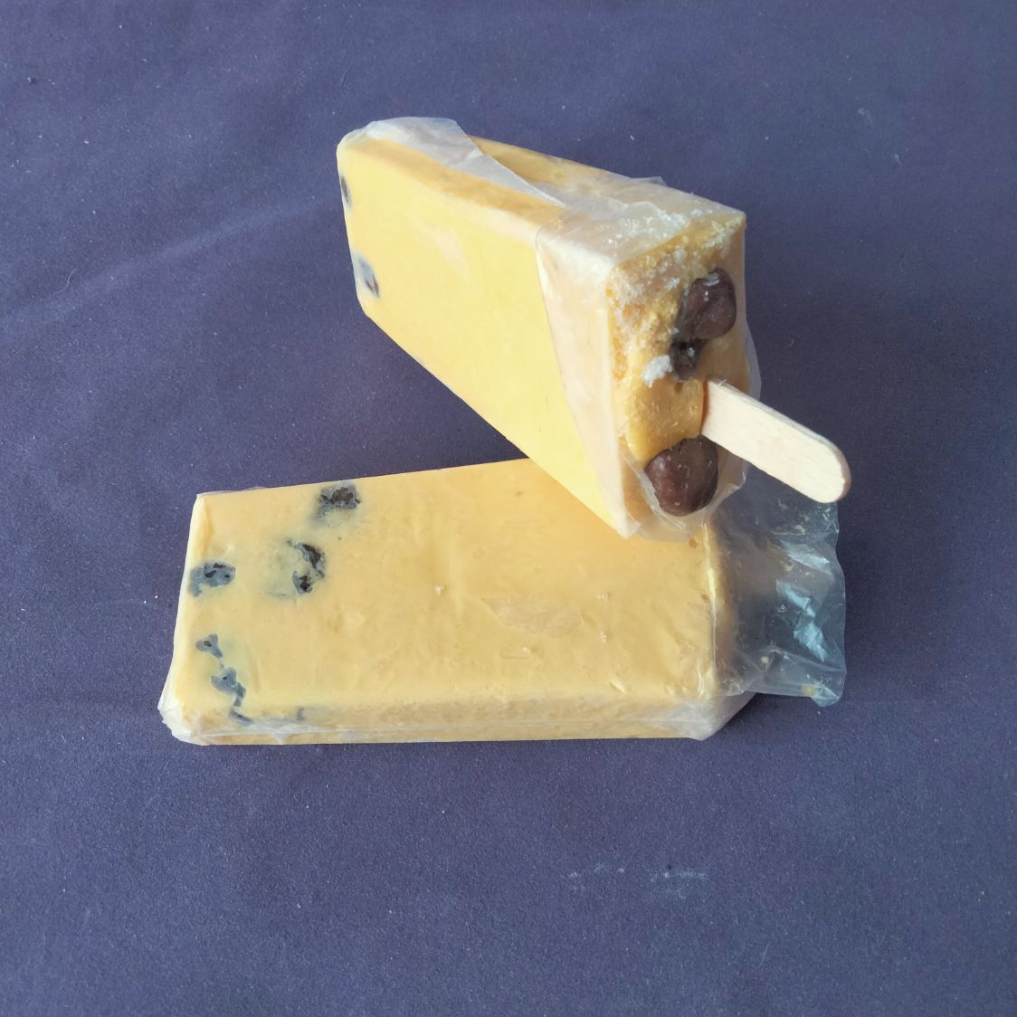 Paleta Ron, Vainilla y Pasas de Chocolate