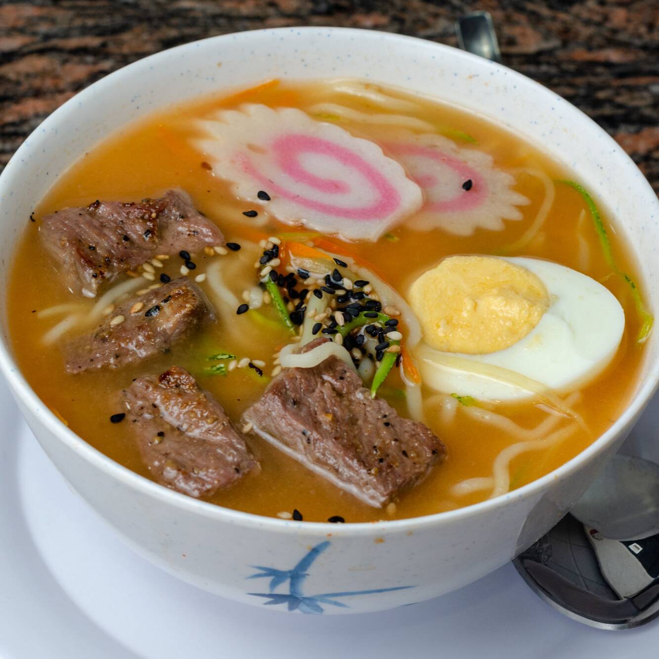 Ramen de arrachera