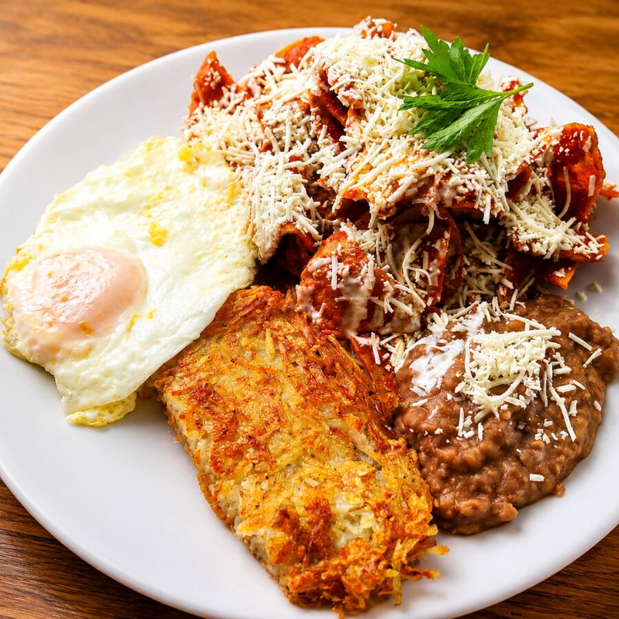 Chilaquiles Rojos