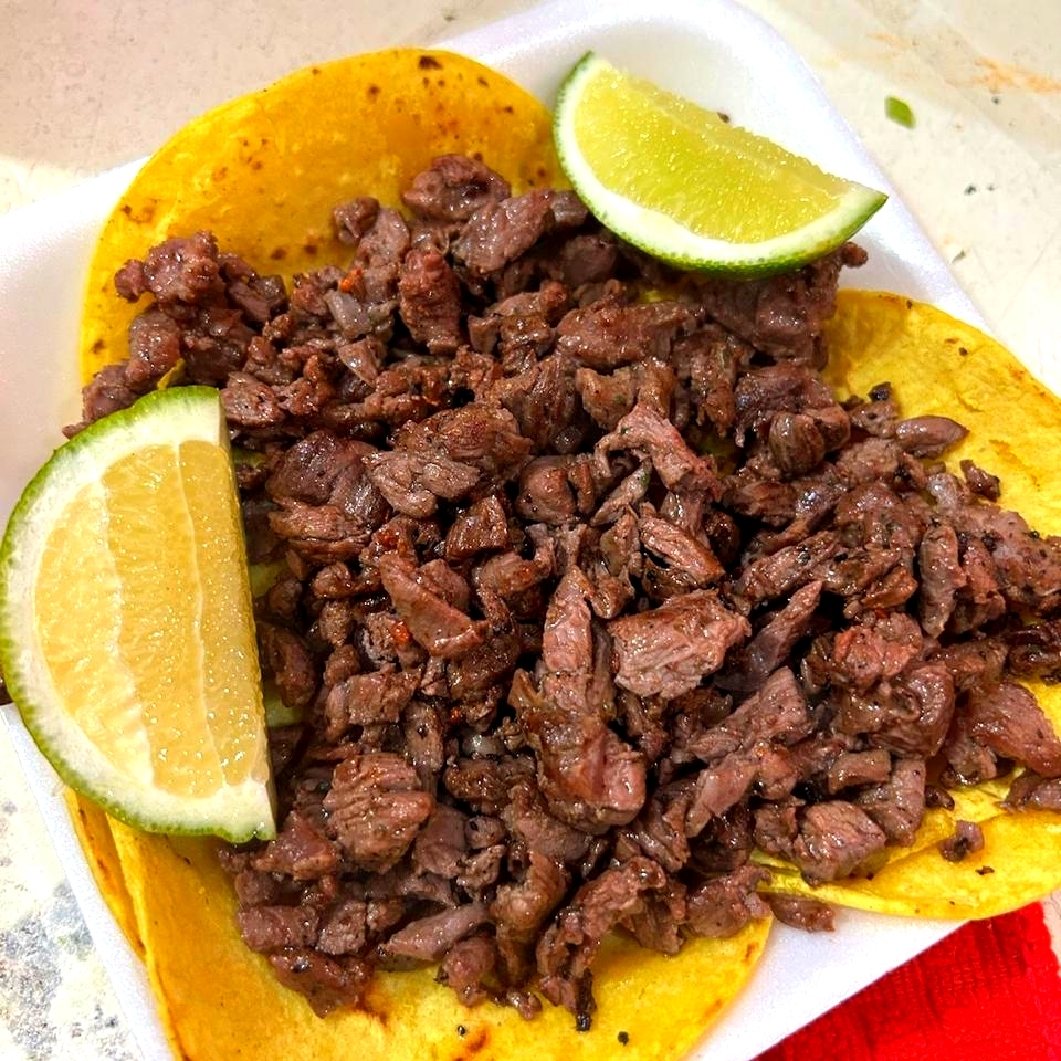 Taco Arrachera T. Maíz