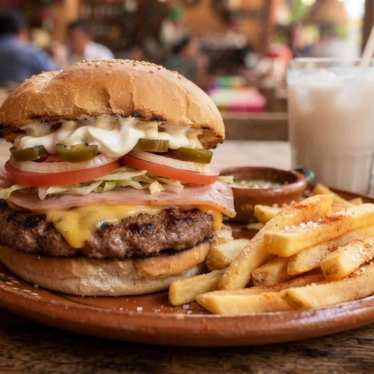 Hamburguesa de Res