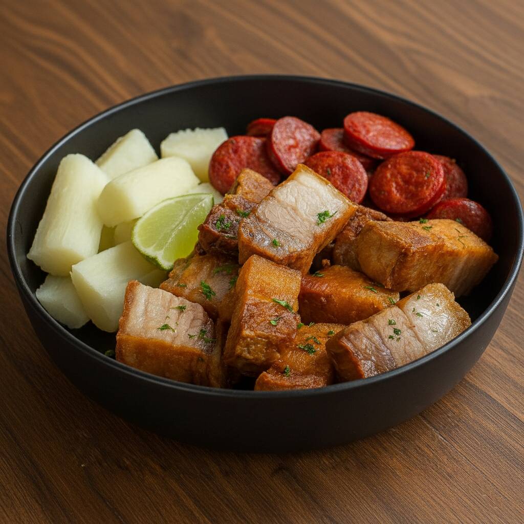 Combo Tazón Chicharrón-chorizo