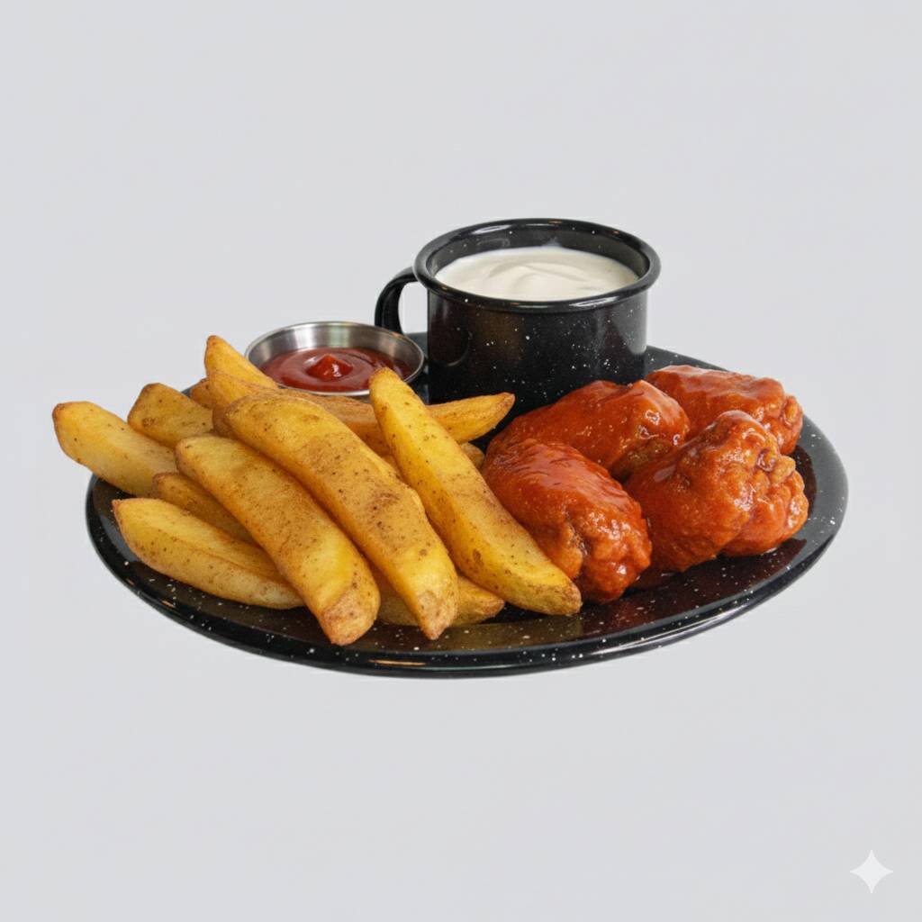 4🍗 Boneless & 🍟