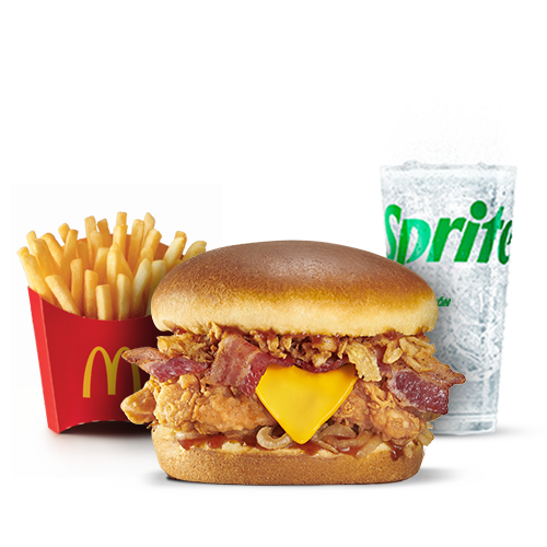 McCombo Crispy Onion Barbecue 1 Pechuga Mediano