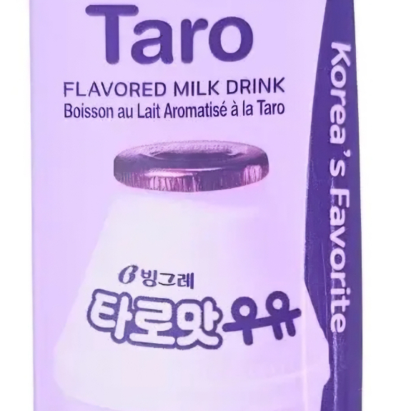 Leche Soborizada Coreana Binggrae Sabor Taro