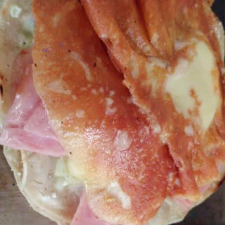 Guajolote de Jamon con Queso