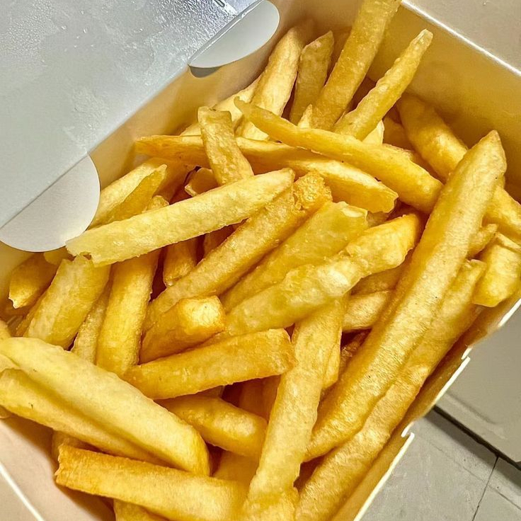 🍟 Batata Tradicional Batata frita dourada, crocante e saborosa. Simples, perfeita e sempre uma boa escolha. Aprox 500g