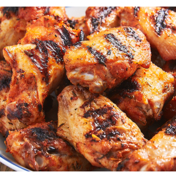 Alitas de Pollo a la Parrilla