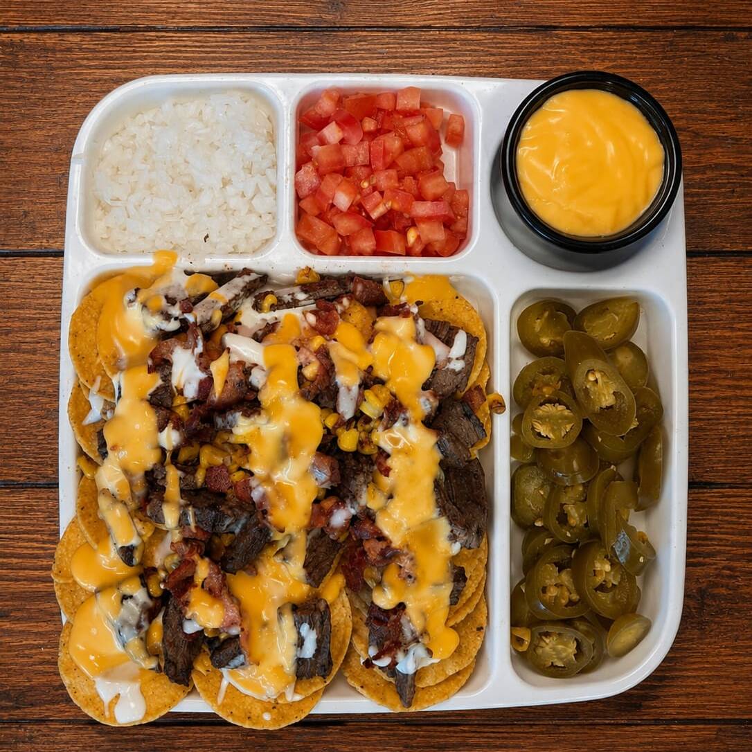 Nachos con Arrachera
