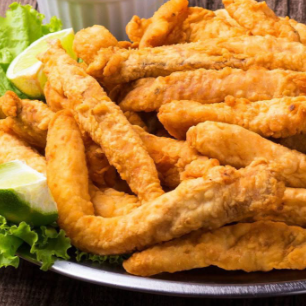 Porção de Gurjão de Peixe