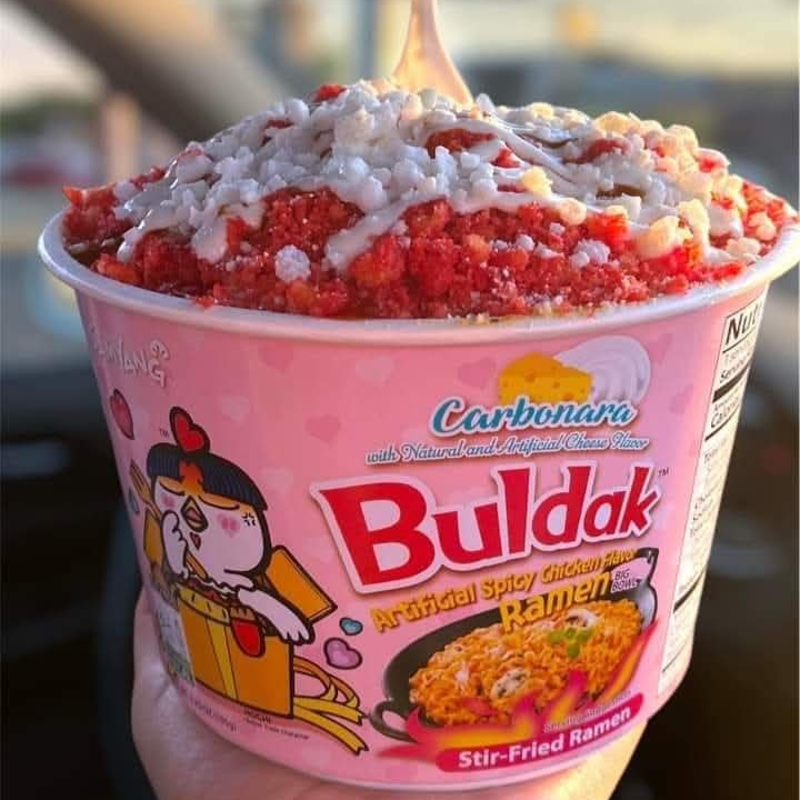 Buldak con Elote Preparado
