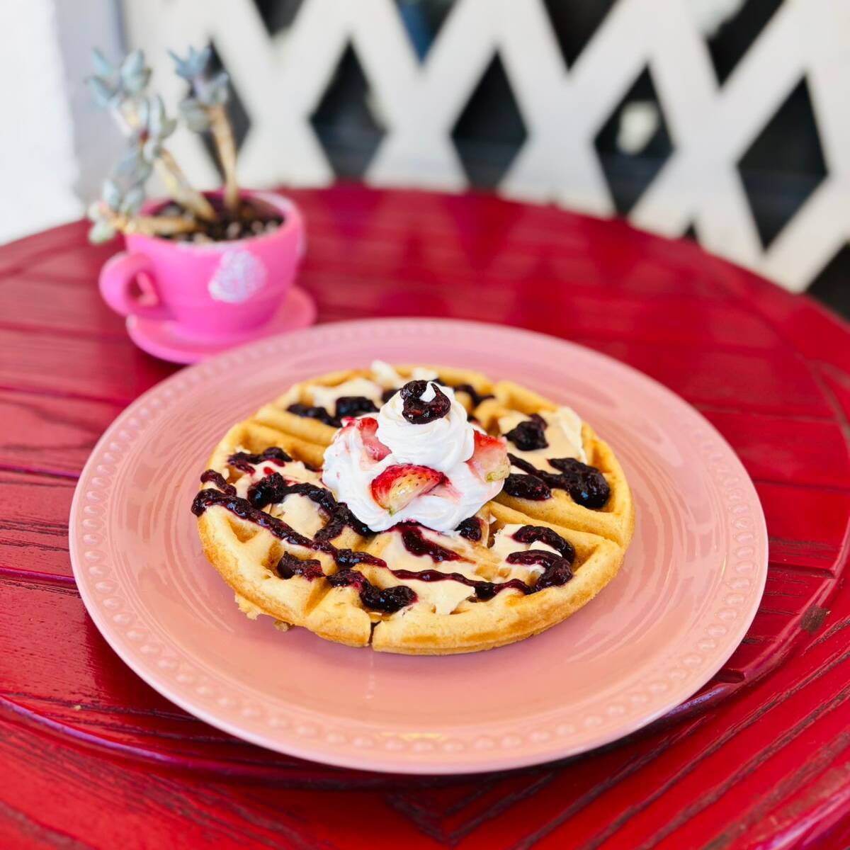 Waffles Dulces