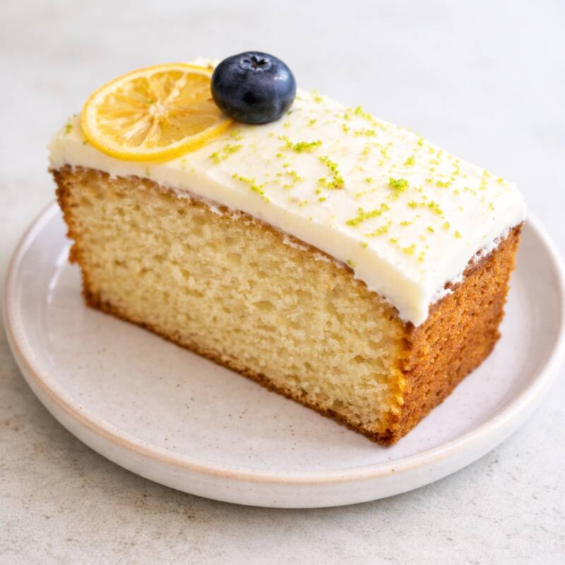 Rebanada de Panque de Limon