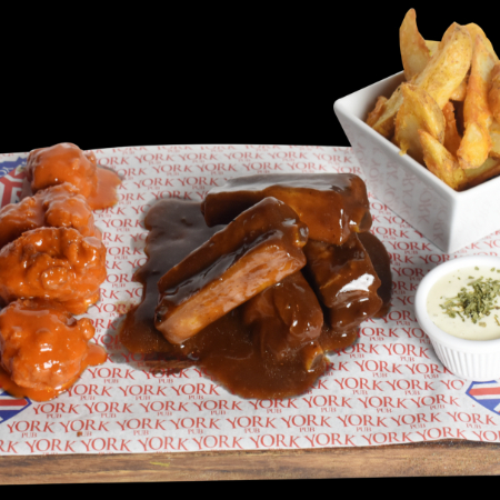 Costillas & Alitas o Boneless
