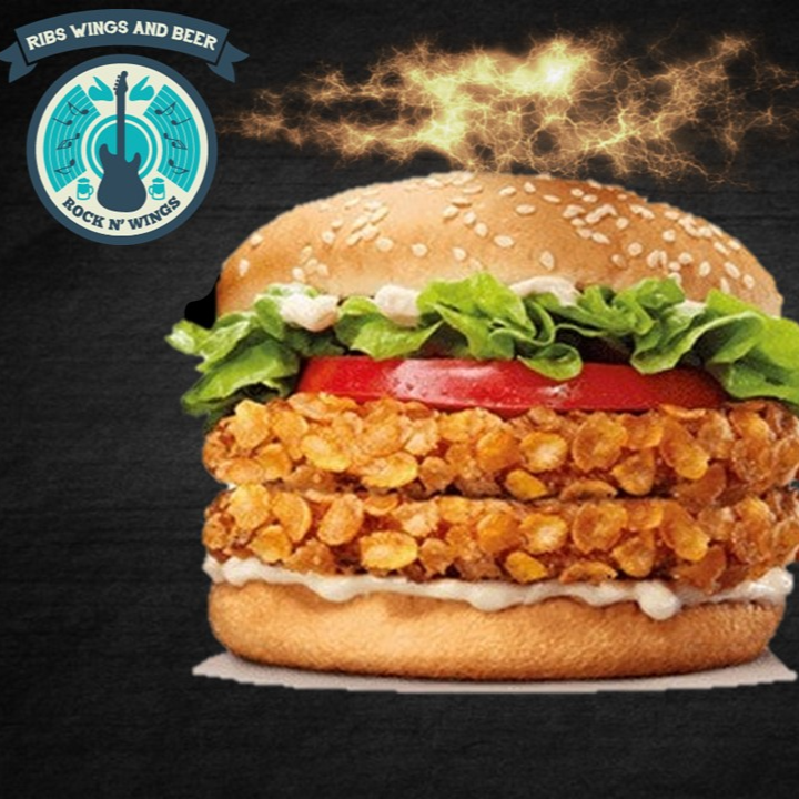Hamb. Crispy Doblecon Papas🍔🍟