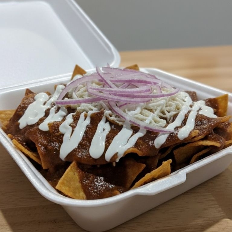 Chilaquiles de Mole