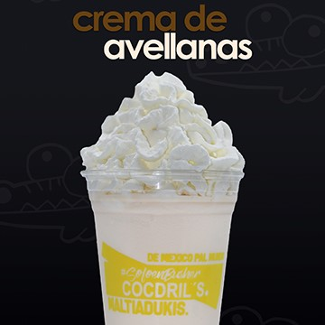 Malteada Crema de Avellanas