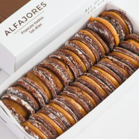 Alfajores Pequeños Choco Lúcuma