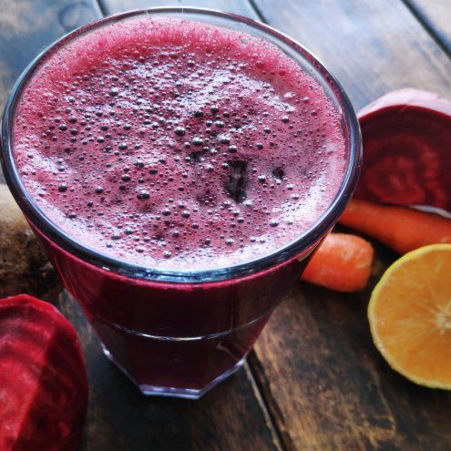 Betabel + Naranja + Zanahoria 500 ML.