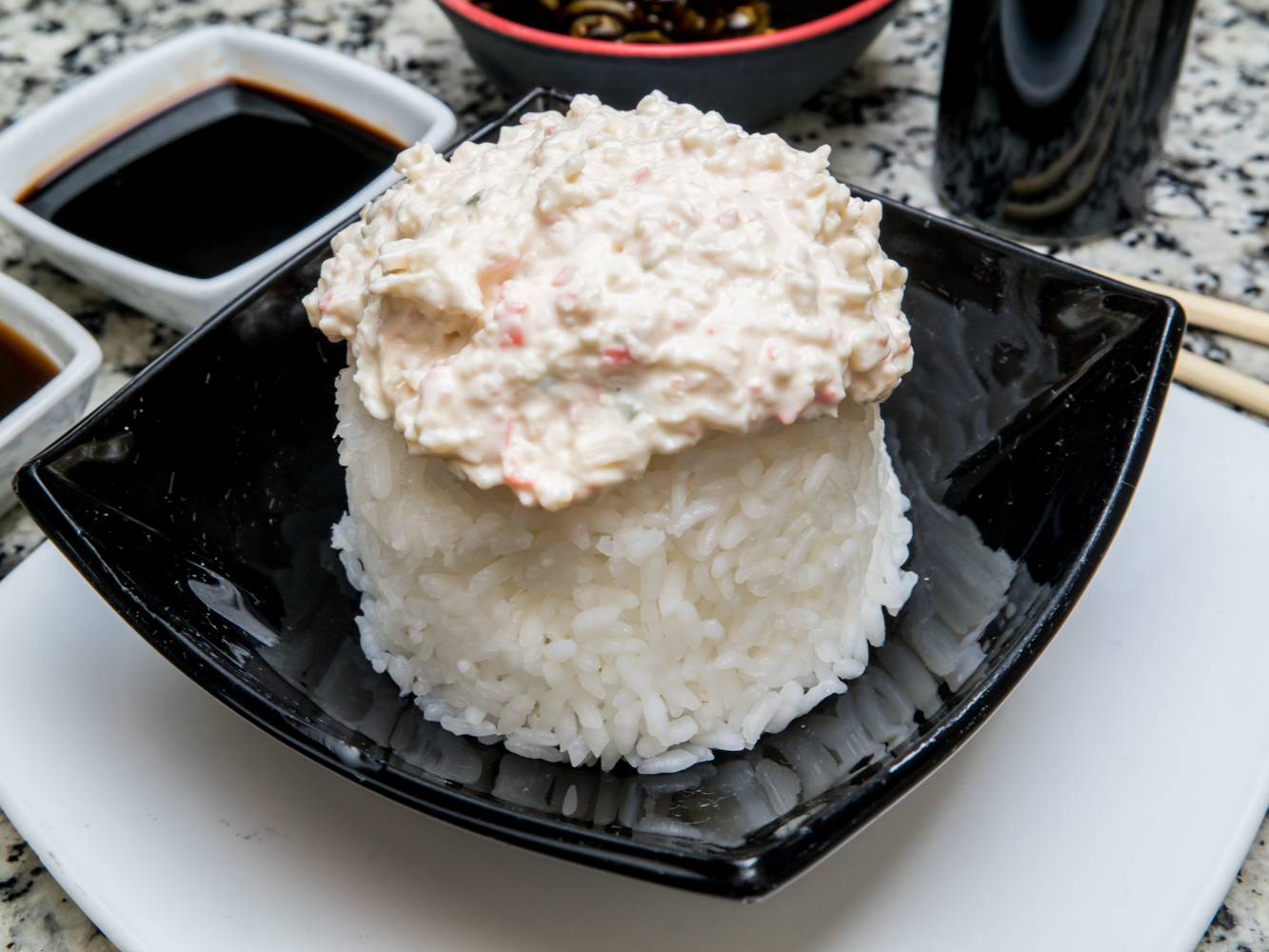 Gohan con Salsa Tampico