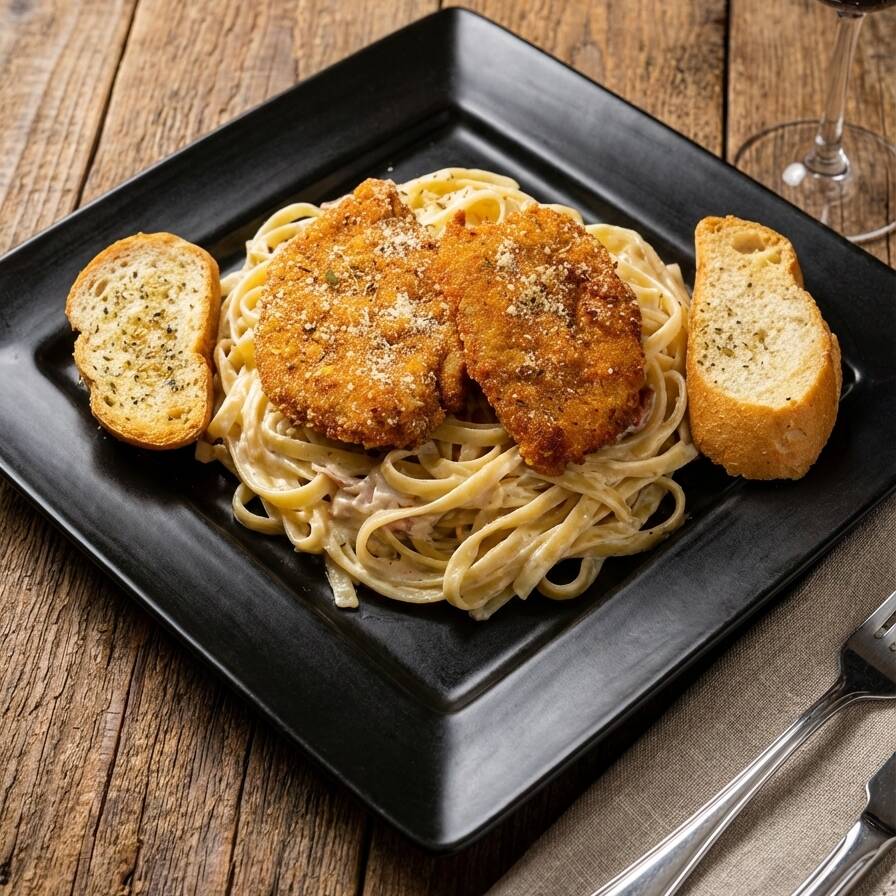 🍝 Blanco ALFREDO 🍶 🧀🥓