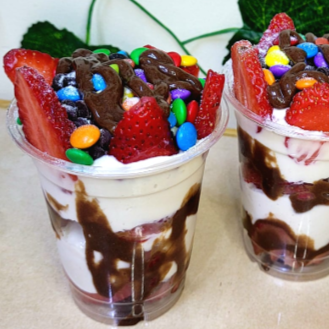 Fresa con Crema Mediano