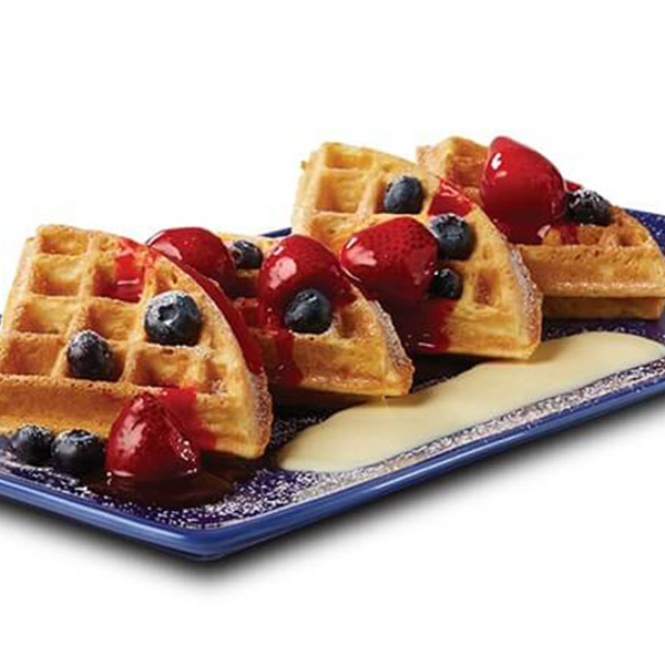 Berries and cream Waffle