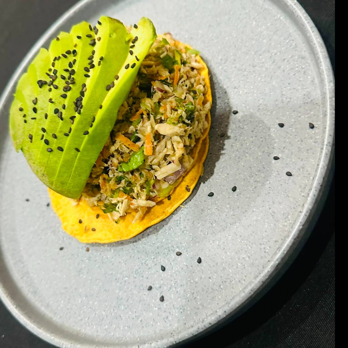 Tostada Ceviche Pescado
