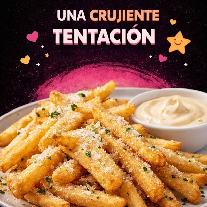 Orden de Papas con Parmesano