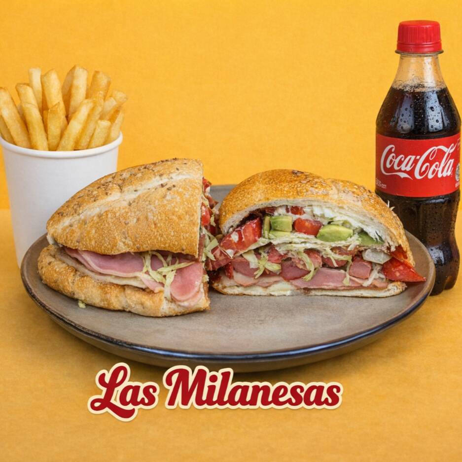 Combo La Italiana con Papas y Refresco