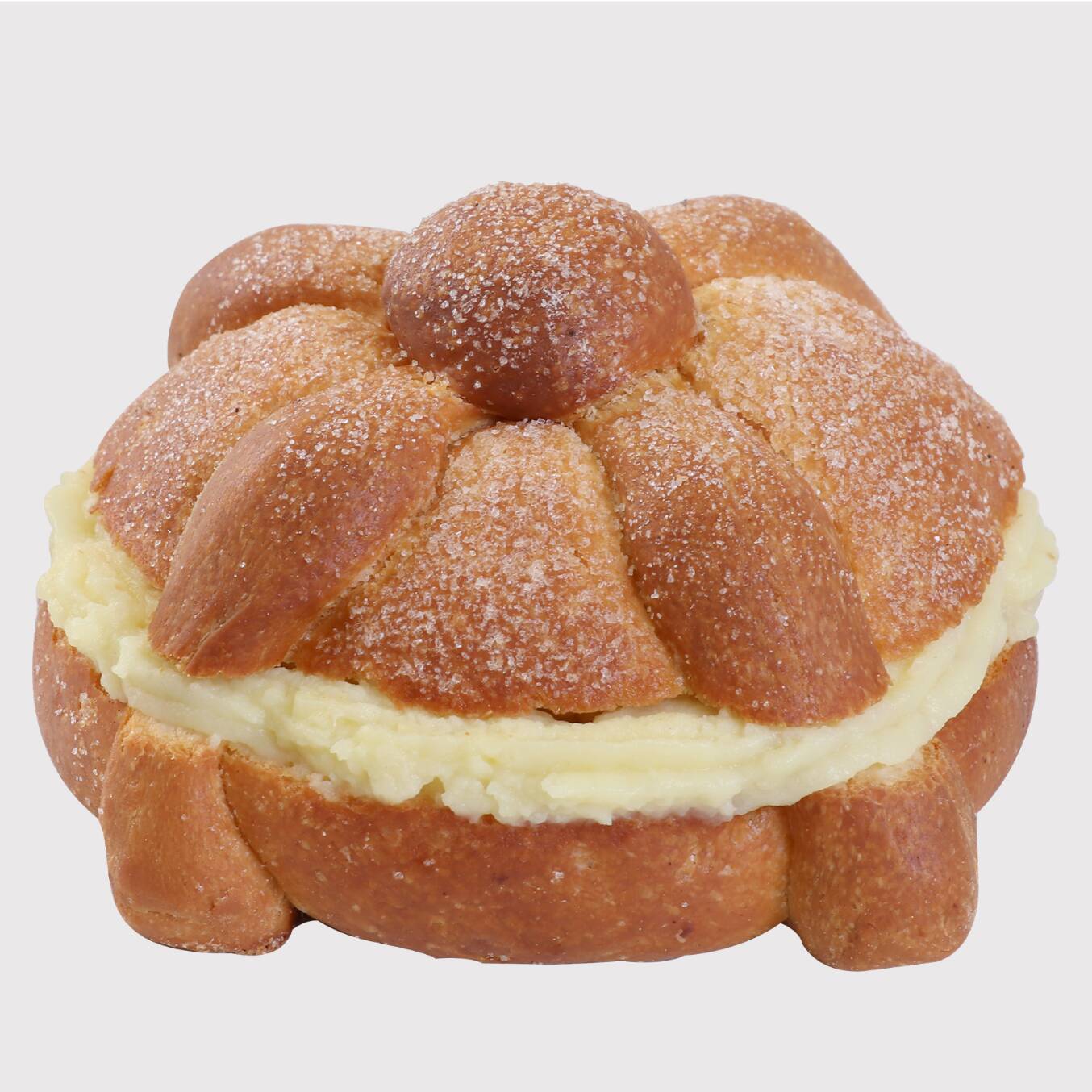 Pan de muerto con natilla mini