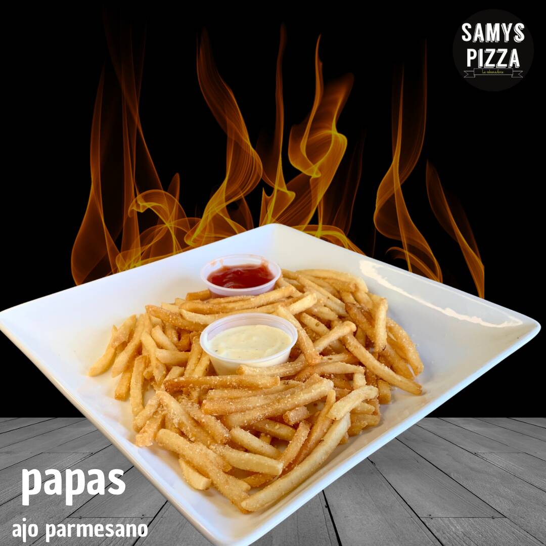 Papas Ajo Parmesano