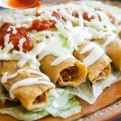 Tacos Dorados Orden 4 pzas