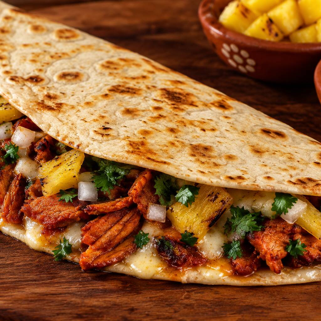 Quesadilla Al Pastor