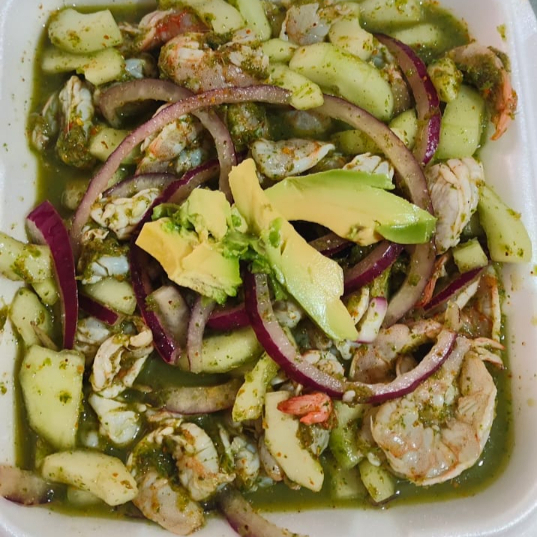 Aguachile de Camaron Verde