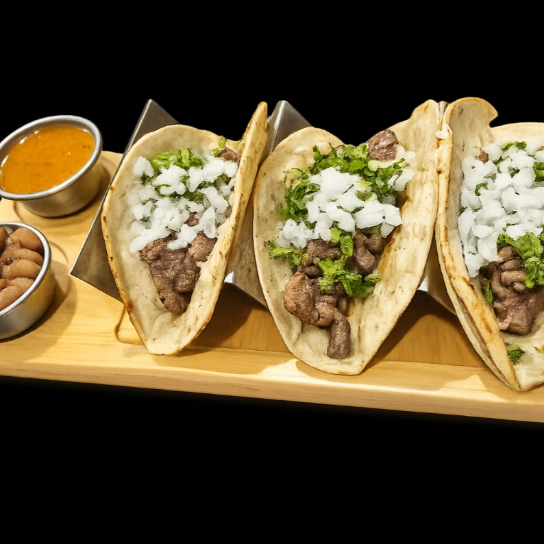 Tacos de Arrachera Orden de 3